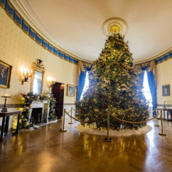 Рождественское оформление Белого Дома