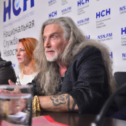 Пресс-конференция Никиты Джигурды и Марины Анисиной