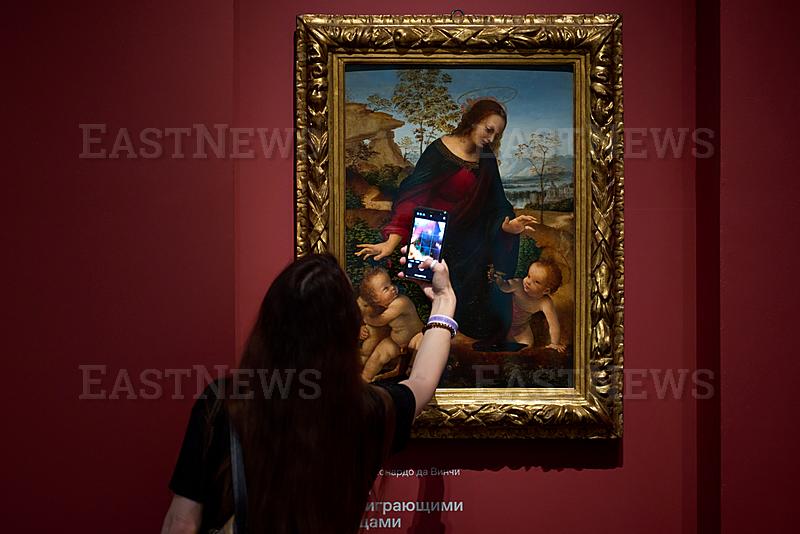 APTOPIX Russia Renaissance Exhibition