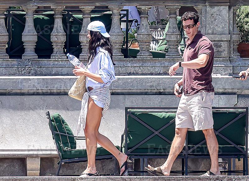 EXCLUSIF Dua Lipa and Callum Turner arrive at luxury Sicilian hotel ahead of lavish three-day wedding celebration