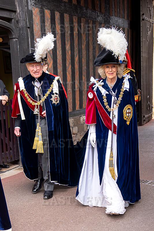 Garter Day Service at Windsor Castle