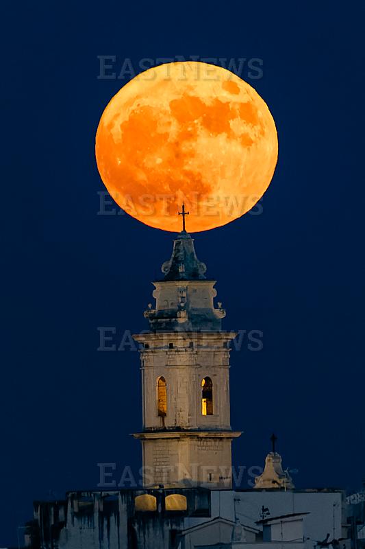 Strawberry Moon In Molfetta