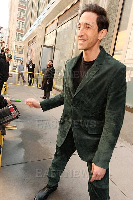 Adrien Brody at ABC Studios