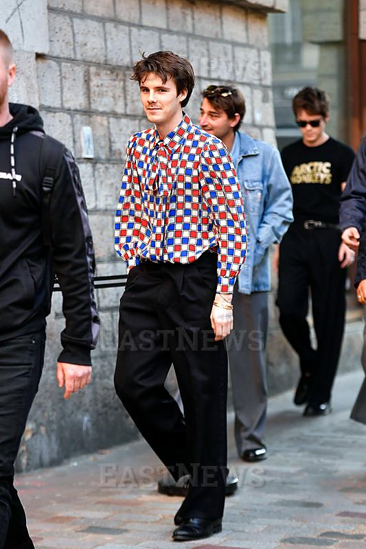 PARIS : Cruz Beckham is seen in Paris with his The Breakers bandmates