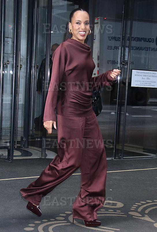Kerry Washington Seen In NYC
