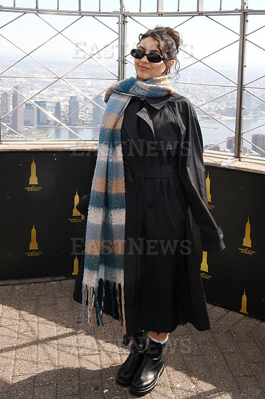 Alessia Cara visits the Empire State Building