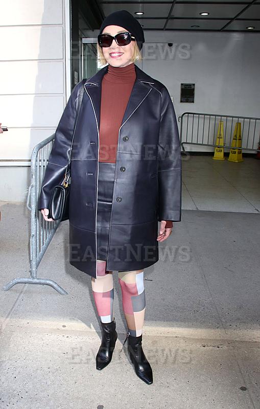 Sharon Stone seen at The Drew Barrymore Show