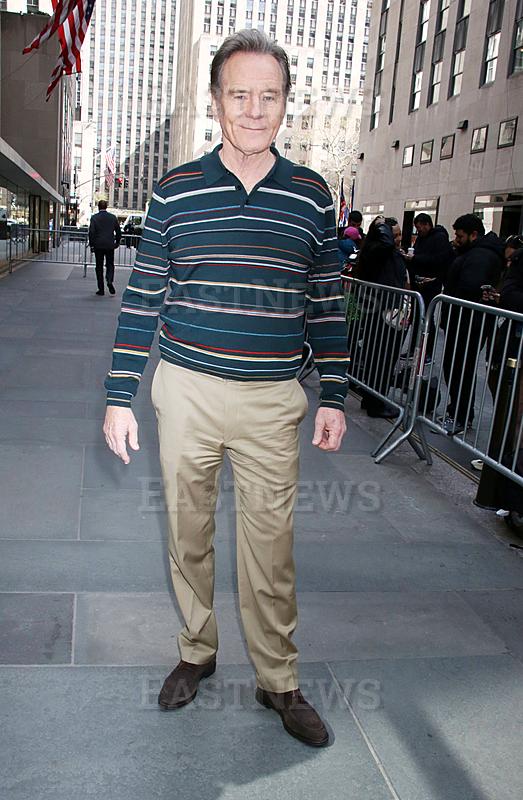 Bryan Cranston seen at NBC`s Today Show