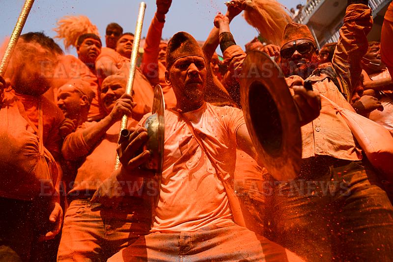 Sindoor Jatra - Bhuyu Sinha Jatra Celebrated In Nepal