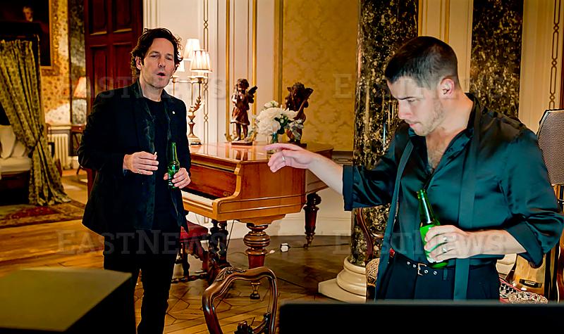 Paul Rudd and Nick Jonas
