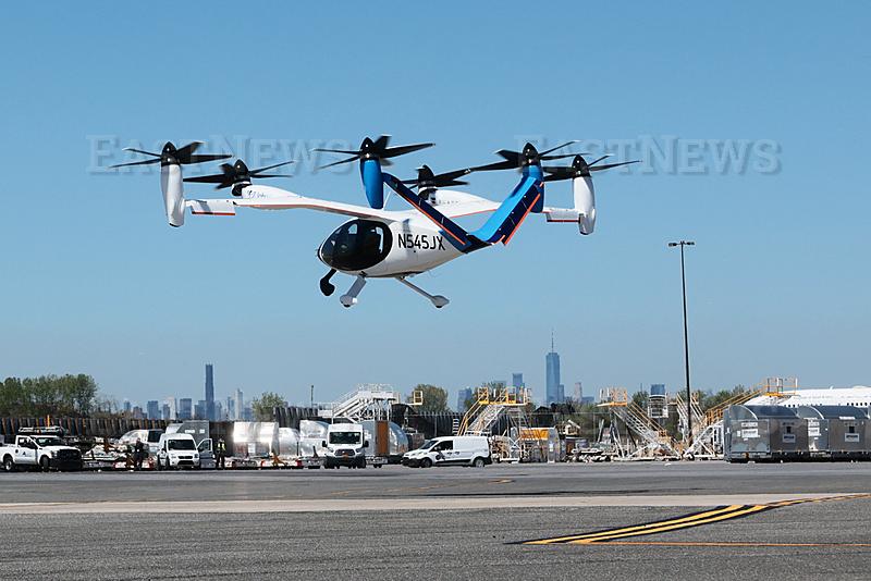 Electrical Vehicle Vertical Takeoff And Landing Demonstrated At New York`s JFK Airport