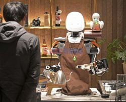 Кафе с роботами в Японии